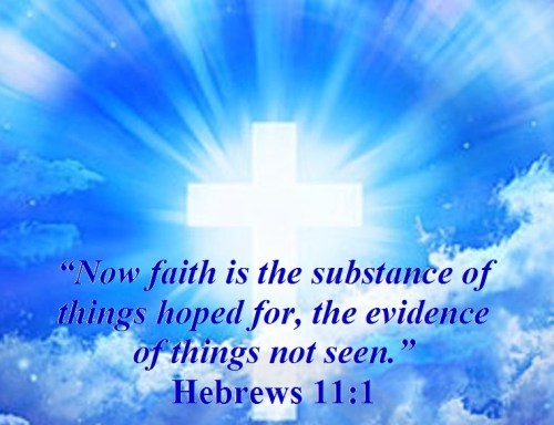 Faith Hebrews - 11 v 1 MVM