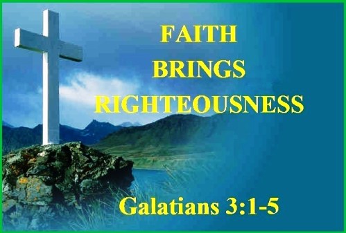 Galatians 3 vs 1-5 E ws