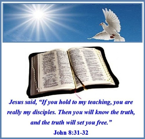 John 8 vs 31-32