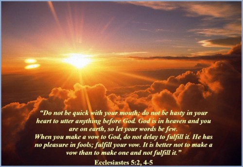 Ecclesiastes 5