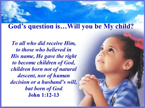 John 1 vs 12-13