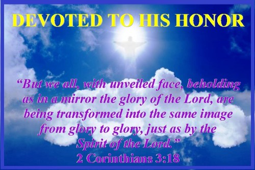 2 Corinthians 3 vs 18
