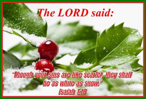 Isaiah 1 vs 18