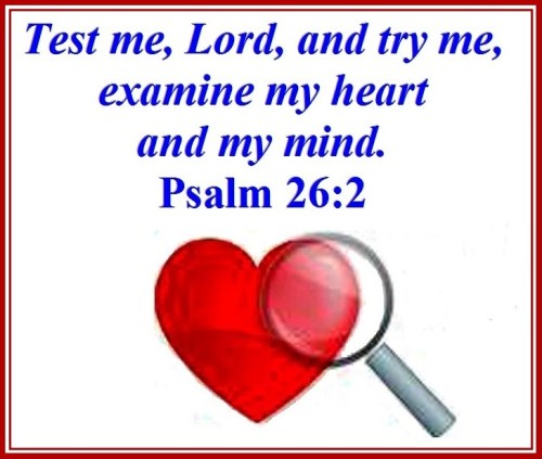 Psalm 26 vs 2