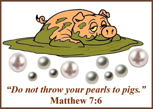 Pearls - Matthew 7 vs 6