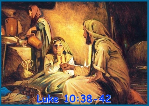 Luke 10 vs 38-42