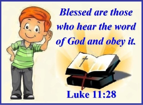 Luke 11 vs 27-28
