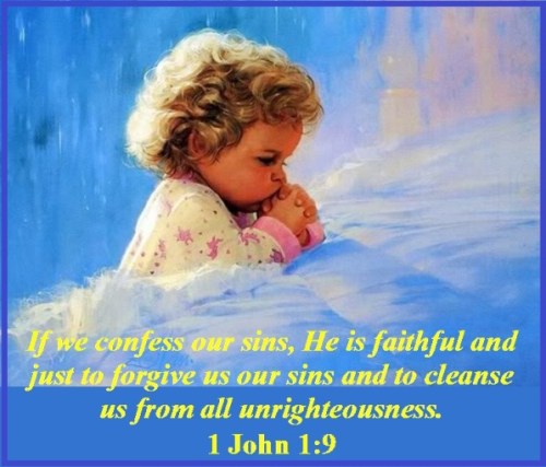 God forgives - 1 John 1 vs 9