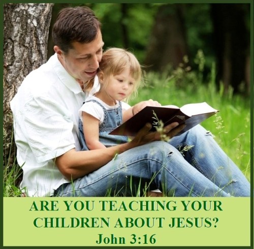 Are you teaching your children about Jesus