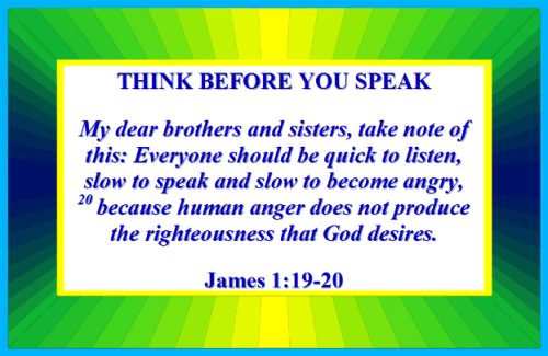James 1 vs 19-20