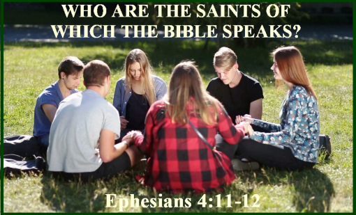 Ephesians 4 vs 11-12