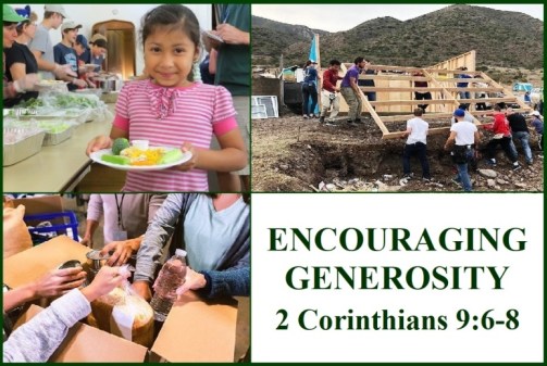 2 Corinthians 9 vs 6-8