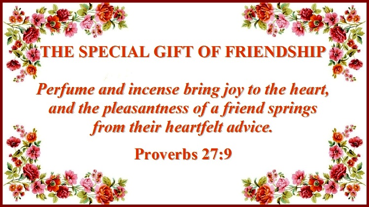 Proverbs 27 vs 9