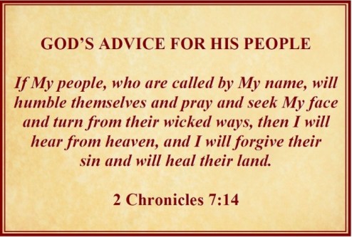 2 Chronicles 7 vs 14