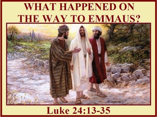 Luke 24 vs 13-35