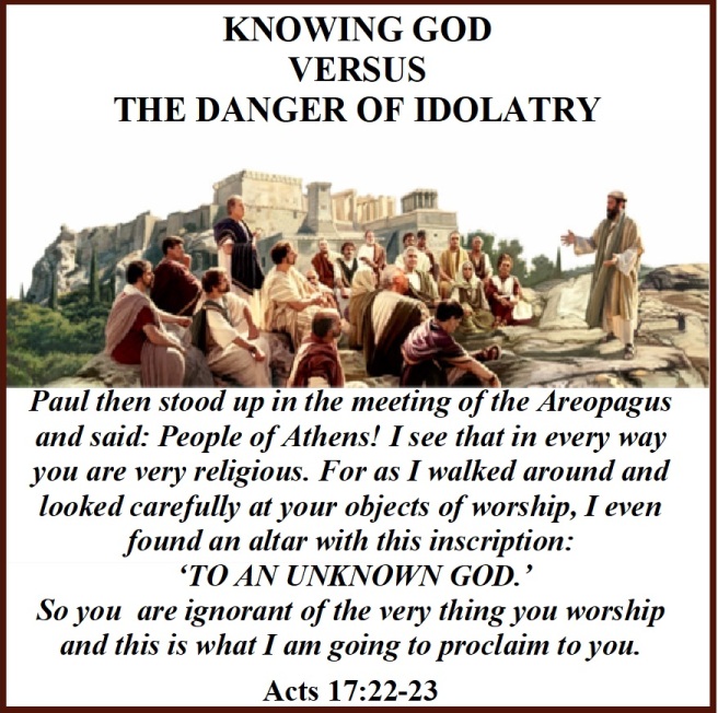 Acts 17 vs 22-23