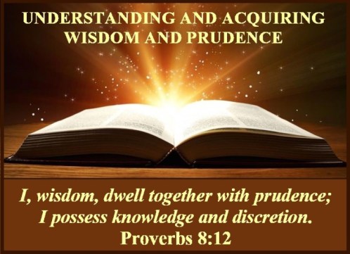 Proverbs 8 vs 12