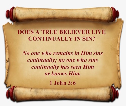 1 John 3 vs 6