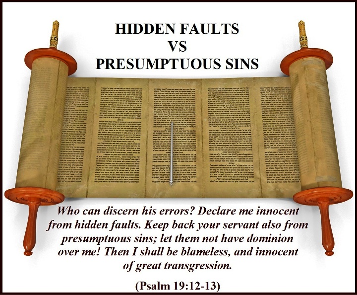 Psalm 19 vs 12-13