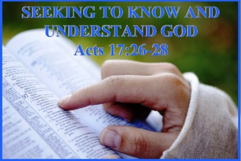 Acts 17 vs 26-28