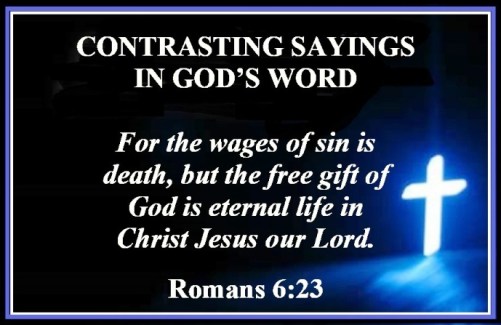 Romans 6 vs 23