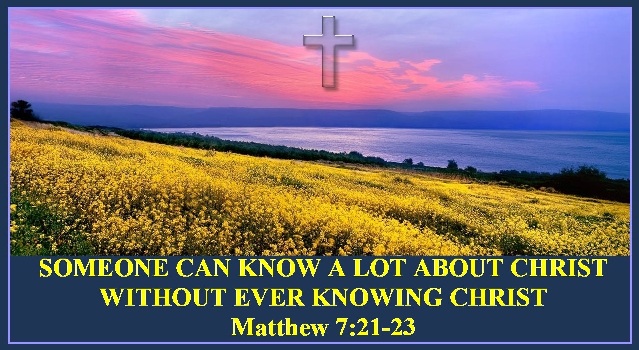 Lord Lord - Matthew 7 vs 21-23