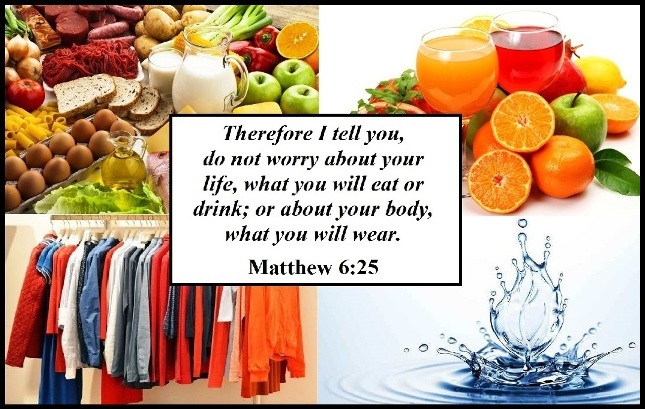 Matthew 6 vs 25
