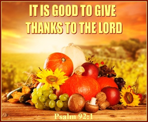 Psalm 92 vs 1