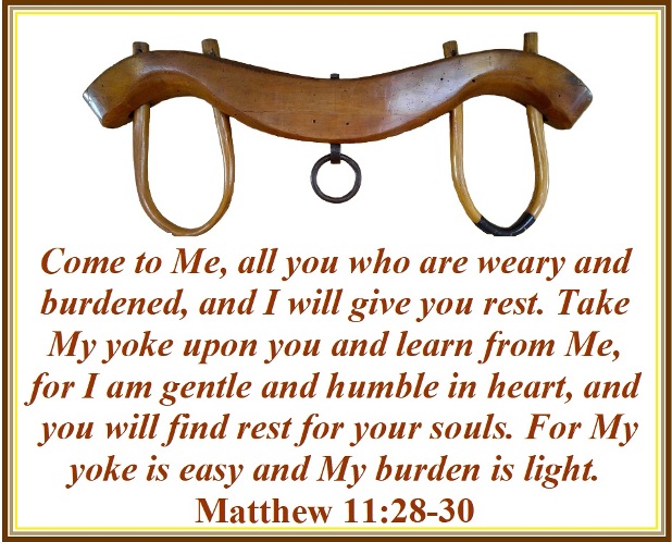 Matthew 11 vs 28-30