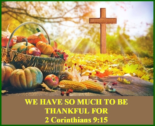2 Cor. 9 vs 15 (Nov 2024)